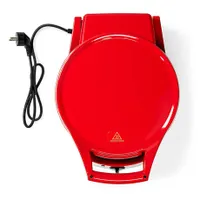 Nedis FCPM100FRD pizza- és grillsütő 30 cm 1800 W állítható hőmérséklet 230 °C 180°-os nyitható asztali grill funkció #7