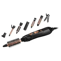 Sencor SHS 8550BK forrólevegős hajformázó 7 tartozék, ionizáció, Cool Care, 2 fokozatú hőmérséklet, forgó kábel #10