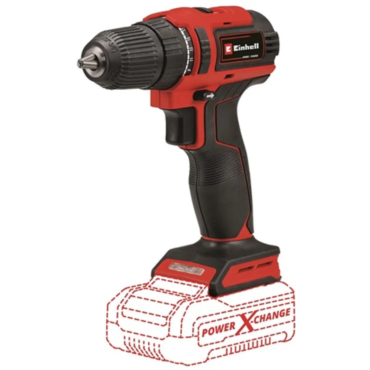 Einhell TE-CD 18-40 LI BL - SOLO akkus fúró-csavarozó 10 mm tokmány 2 fokozat 0-350 0-1450 min-1 40 Nm LED Power X-Change kompatibilis #1