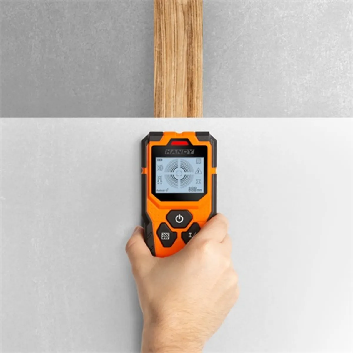Handy 10040 digitális fém fa áram detektor kijelző 2,4" IP54 vas 100 mm fa 20 mm #7