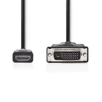 Nedis CCGP34800BK50 HDMI-DVI-D kábel 5 m fekete #2