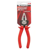 Mtx 169929 Lapos csőrű fogó 160 mm rozsdamentes kivitel ütésálló markolat #4