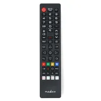 Nedis TVRC45LGBK Előre programozott LG cseretávirányító kódadatbázissal 2x AAA LR03