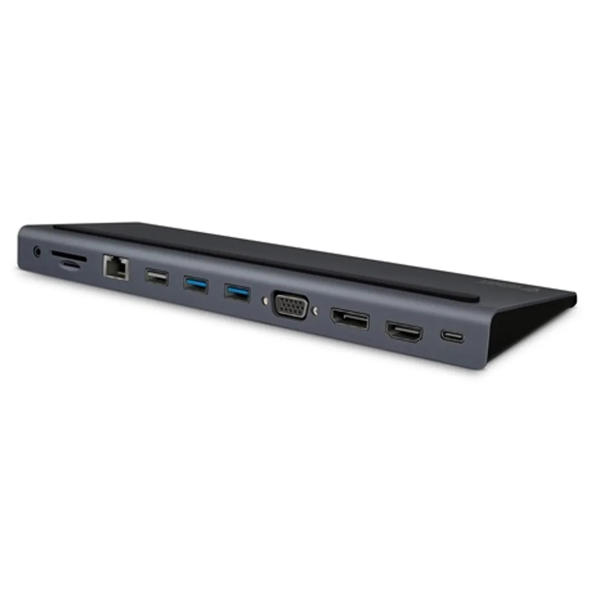 Yenkee YTC 1101 Dokkoló állomás USB-C 3.2 Gen 1 PD 100 W HDMI 4K30 DP 4K30 VGA 1080p60 3x USB-A USB 3.0 RJ-45 alumínium 11 az 1-ben #1