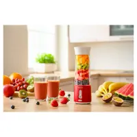 Sencor SBL 134RD smoothie készítő akkumulátoros 150 W 500 ml USB-C töltés IPX65 piros #7