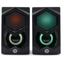 Gogen PSU104 pc hangszóró 2x3 W 200 Hz-16 kHz rgb 3,5 mm bemenet USB 5V-1A 72x82x120 mm #5