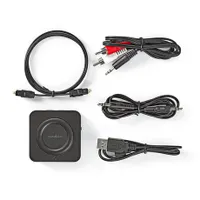 Nedis BTTC200BK Bluetooth adóvevő AptX Low Latency Toslink AUX beépített akkumulátor 450 mAh 22 óra lejátszás #6