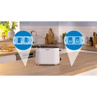Bosch TAT2M121 kenyérpirító 2 szeletes olvasztás és újramelegítés középre helyező automatikus kikapcsolás #2