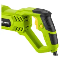 Fieldmann FDPO 200711-E Orrfűrész 710 W 0-2800 rpm 115 mm fa 5 mm vas 60 mm fémcső gyorshatású tokmány ergonómikus markolat #2