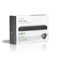 Nedis VSWI3475AT HDMI kapcsoló 5x HDMI bemenet 1x HDMI kimenet 4K60Hz 18 Gbps fém antracit távvezérlő #7
