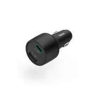 Hama 00201690 Autós töltő USB-A Type-C PD QC 32W fekete #1