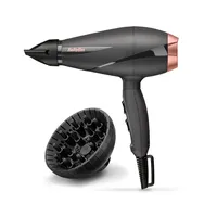BaByliss 6709DE Ionos hajszárító 2100W AC motor 106 kmh 3 hőfok 2 sebesség zárolható hideg levegő 2,8 m kábel keskeny koncentrátor diffúzor #1