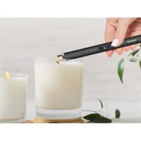 Beper P201UTP020 elektromos lánggyújtó usb töltés led töltésjelző alumínium és műanyag ház fekete #6