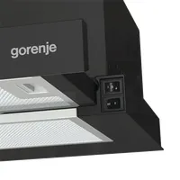 Gorenje TH60E3B beépíthető teleszkópos páraelszívó fekete 600 mm #5