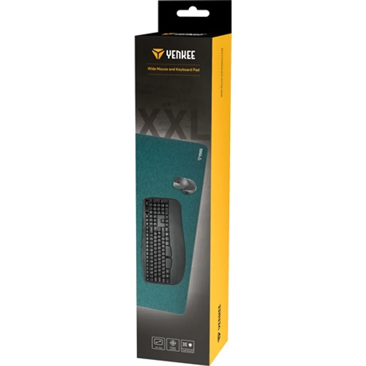 Yenkee YPM 9040GN Egérpad 900x400x4 mm zöld gumitalp #7