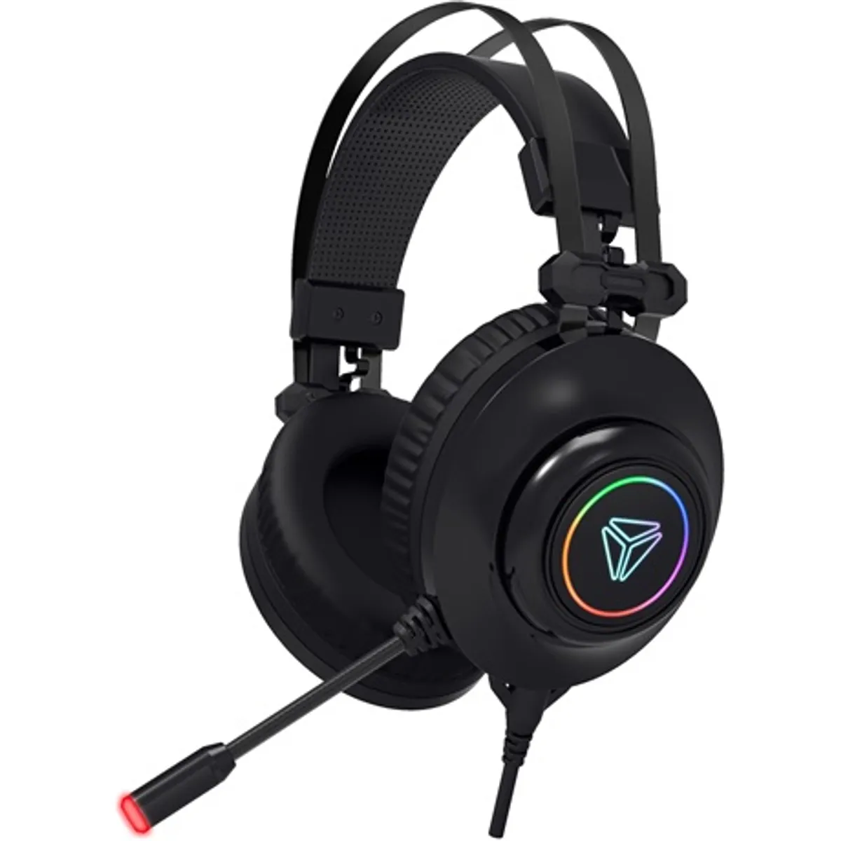 Yenkee YHP 3036 NEXUS gamer fejhallgató 50 mm meghajtó 32 ohm frekvencia 20 Hz-20 kHz mikrofon kondenzátoros 2,2 kiloohm USB 2,4 m kábel 7.1 térhatás #1