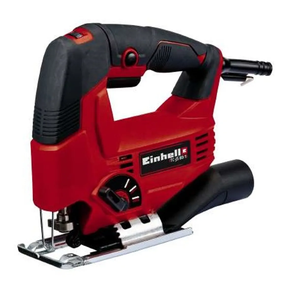 Einhell TC-JS 80/1 dekopírfűrész 4 fokos lengő előtolás 550 W, 80/20/10 mm, 45° ferde vágás, porelszívás, Softgrip #1