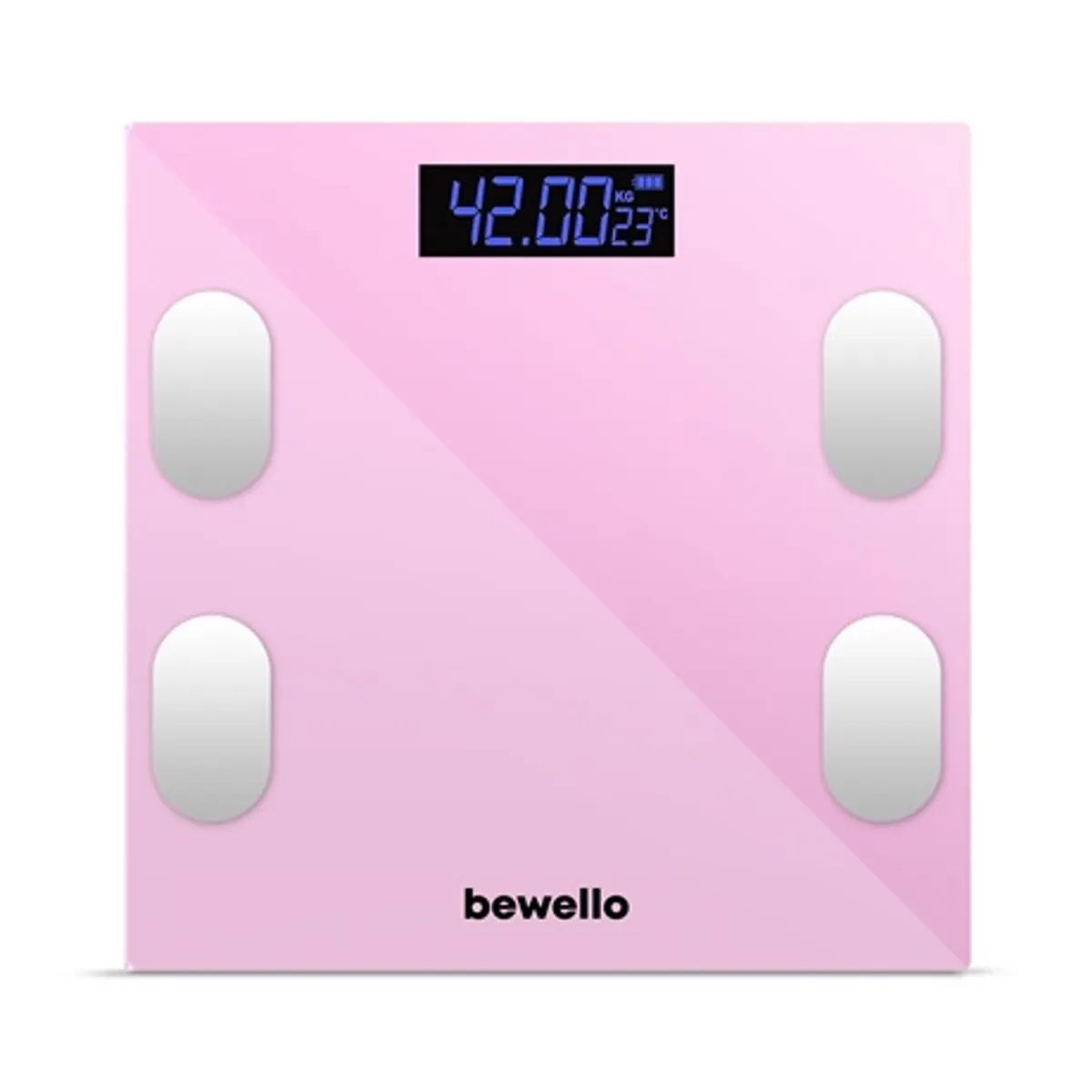 Bewello BW3015 okos mérleg rózsaszín edzett üveg Bluetooth 4.0 vagy újabb 0,1 kg pontosság 0,2-180 kg #2