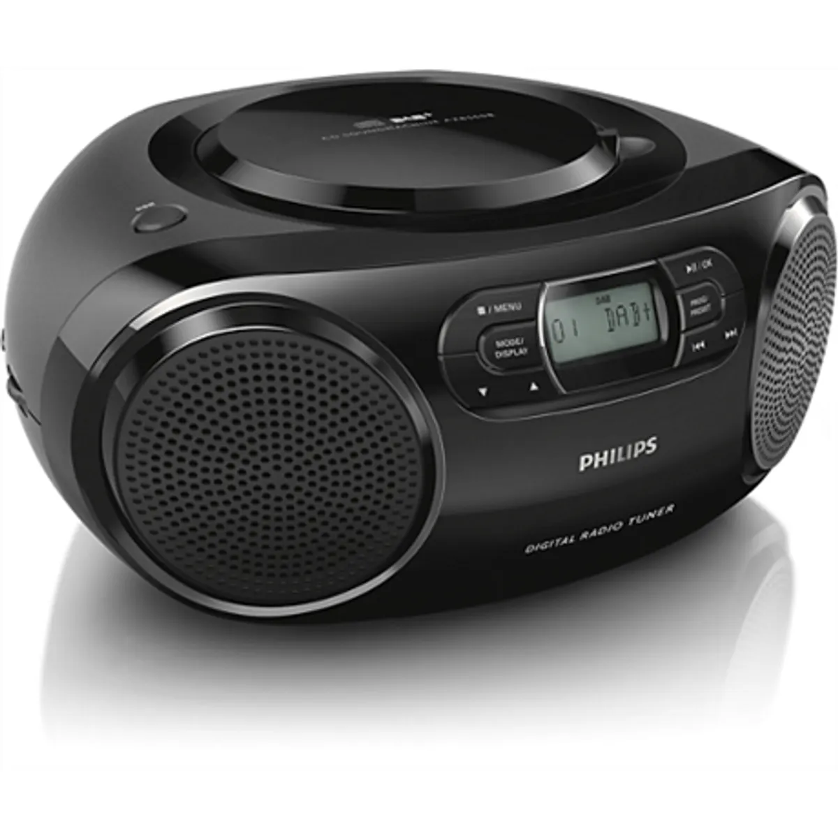 Philips AZB500-12 hordozható CD-s rádió DAB-FM #1