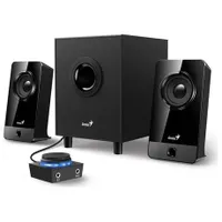 Genius SW-G2.1 300X 2.1 hangfal szett 4" sub 2x2.6" szatellit RMS 10W 25Hz-200kHz; 200Hz-18kHz bemenet 3.5mm #4