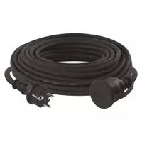 Emos P01820 hosszabbító 20 m 1 aljzat IP44 230V 16A 3x1,5mm2 gumikábellel fekete #2