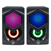 Gogen PSU104 pc hangszóró 2x3 W 200 Hz-16 kHz rgb 3,5 mm bemenet USB 5V-1A 72x82x120 mm #1