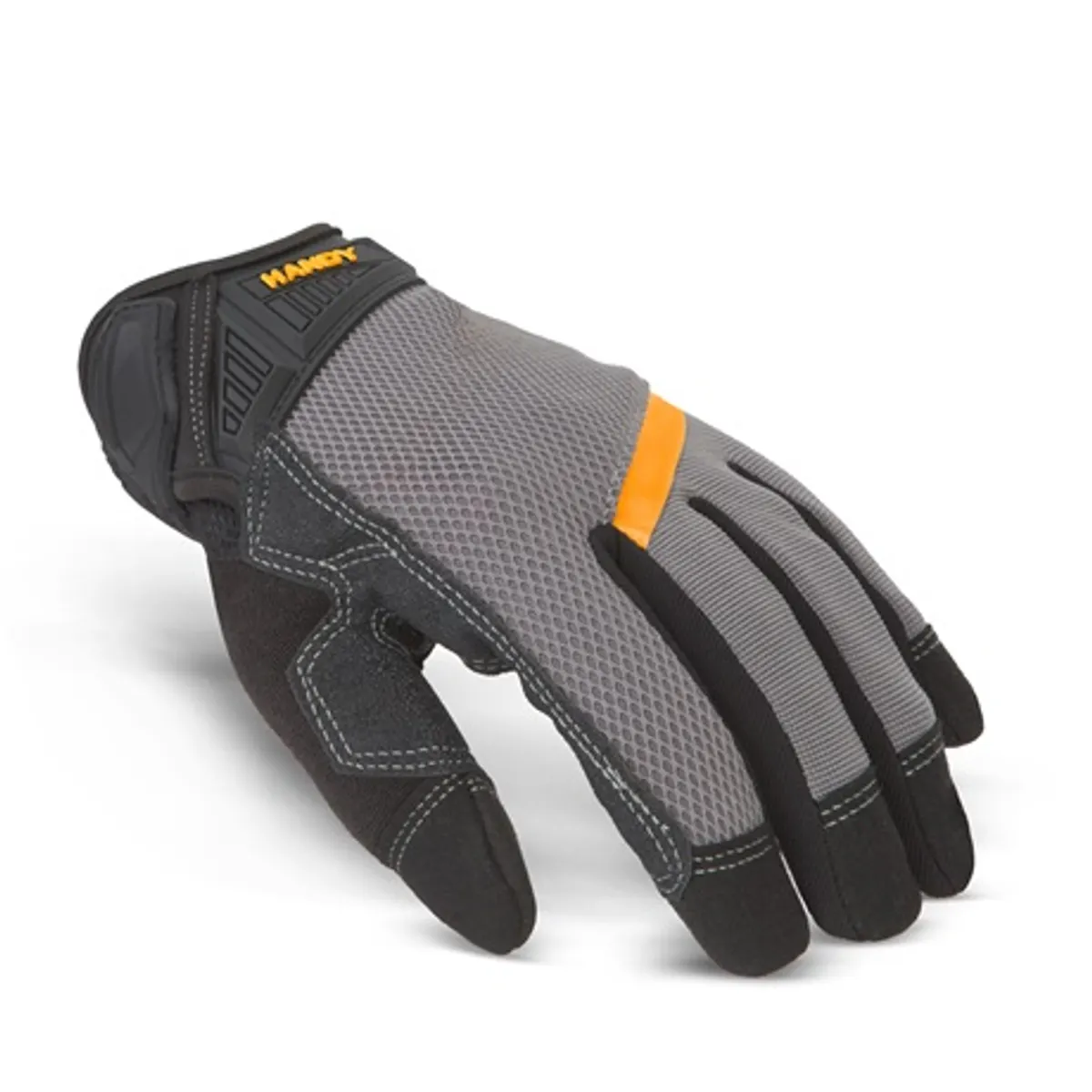 Handy 11142M PVC betétes munkavédelmi kesztyű érintőképernyős ujjbeggyel méret M #5
