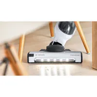 Bosch BBH3ALL28 Flexxo Gen2 2in1 vezeték nélküli porszívó 28Vmax li-ion 55 perc motoros szívófej led-fénnyel beépített tartozéktároló metálfehér #7