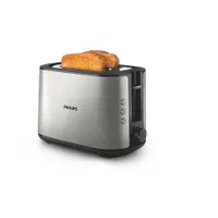 Philips HD2650/90 kenyérpirító fém 2-szeletes extra széles nyílás morzsatálca kiolvasztás