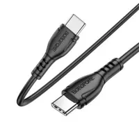 Borofone BX51 Type-C to Type-C gyorstöltő kábel 1m fekete PD 60W