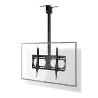 Nedis TVCM1350BK mennyezeti TV-tartókonzol 42-65" 360 fok forgatás 15 fok döntés max 45 kg VESA 100x100-600x400