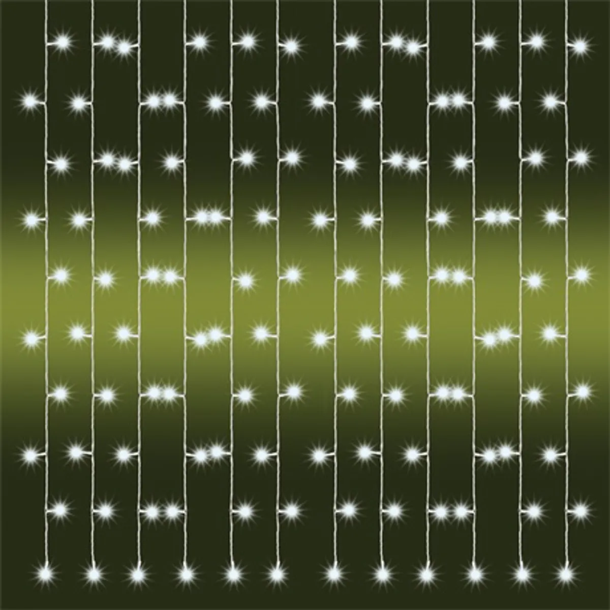 Home by Somogyi KAF 210LC Led-es fényfüggöny 210 led hidegfehér 2 m beltéri és kültéri adapteres műanyag kofferben #2