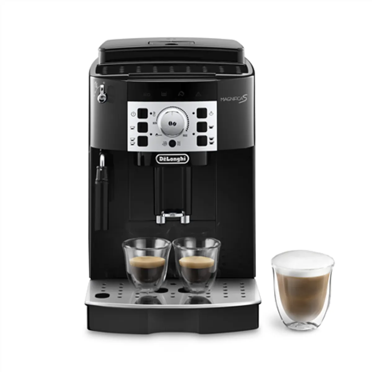 Delonghi ECAM22.115.B Magnifica S automata kávéfőző, 13 őrlési fok, 1,8 l, 1450 W, manuális tejhabosító, 2 csésze egyidejűleg #9