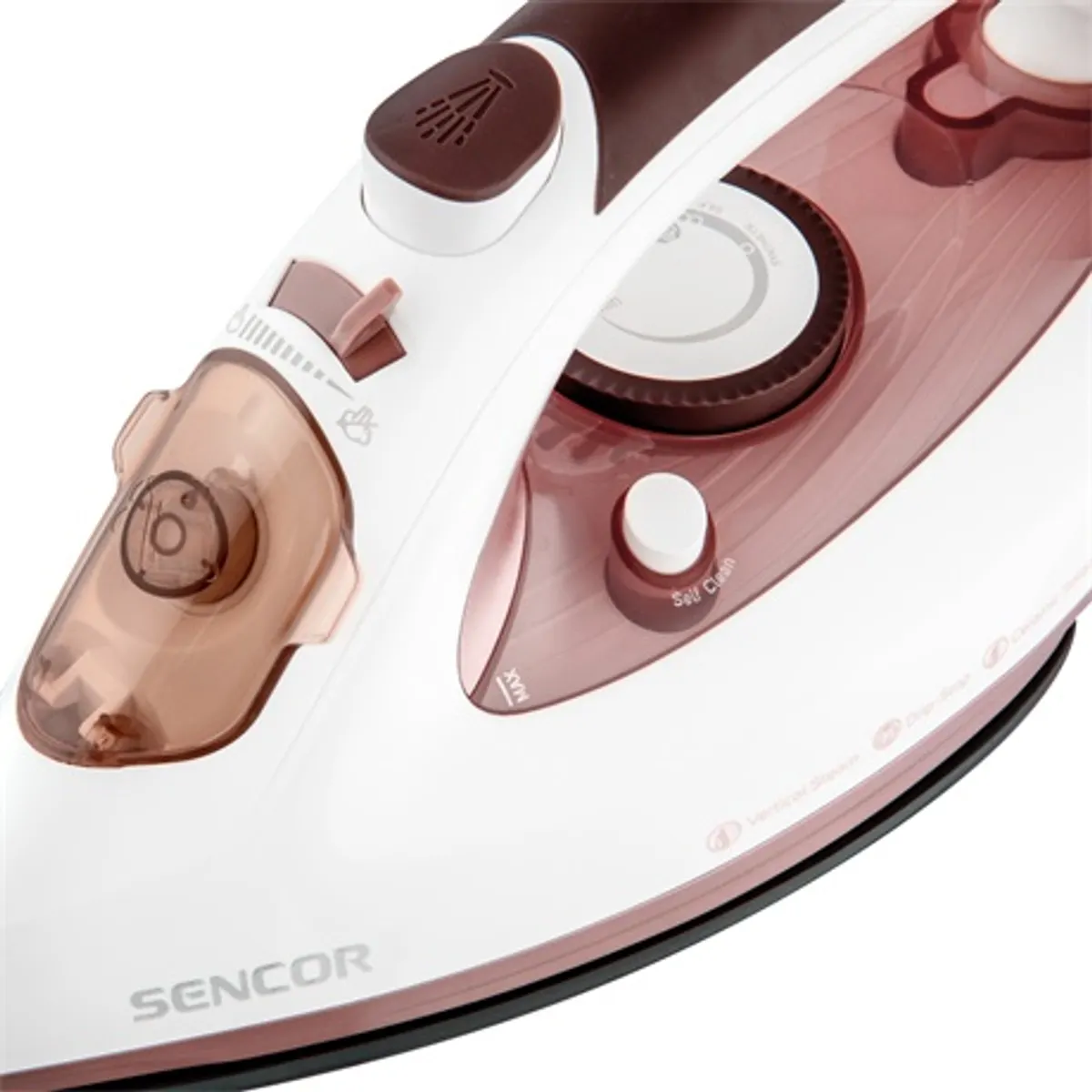 Sencor SSI 3520RS vasaló gőzölős kerámia vasaló felület 280 ml 3100 W #8