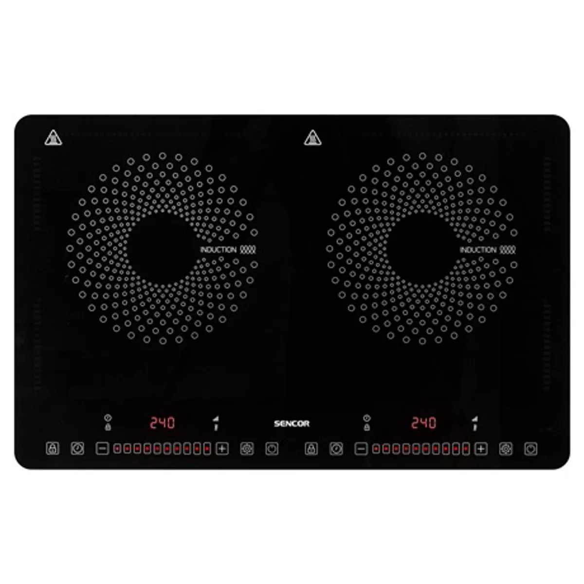 Sencor SCP 4501BK Indukciós főzőlap 2 zónás 3400 W #2