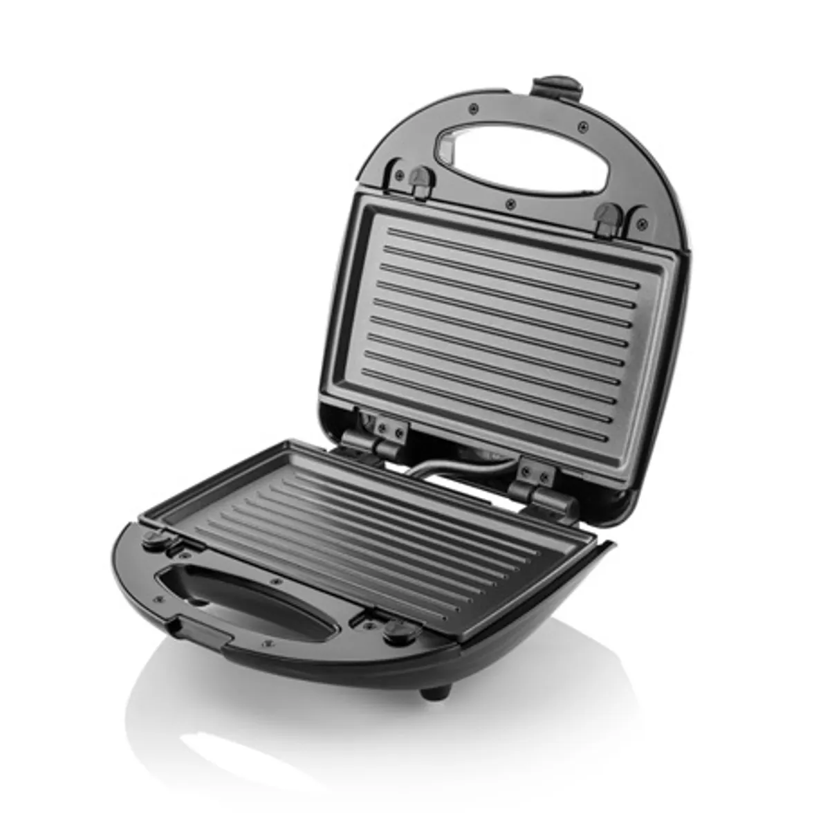 Gallet CRO616 4 az 1-ben szendvicssütő inox 4 cserélhető lemez szendvics gofri grill 700 W 0,7 m kábel #6