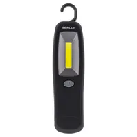 Sencor SLL 84 Elemlámpa mágneses rögzítés kampó hátul 3W COB 220 lm IP20 3xAA #1
