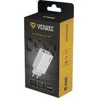 Yenkee YAC 2065 GaN technológiás 65W töltő 2x USB-C és USB-A #3