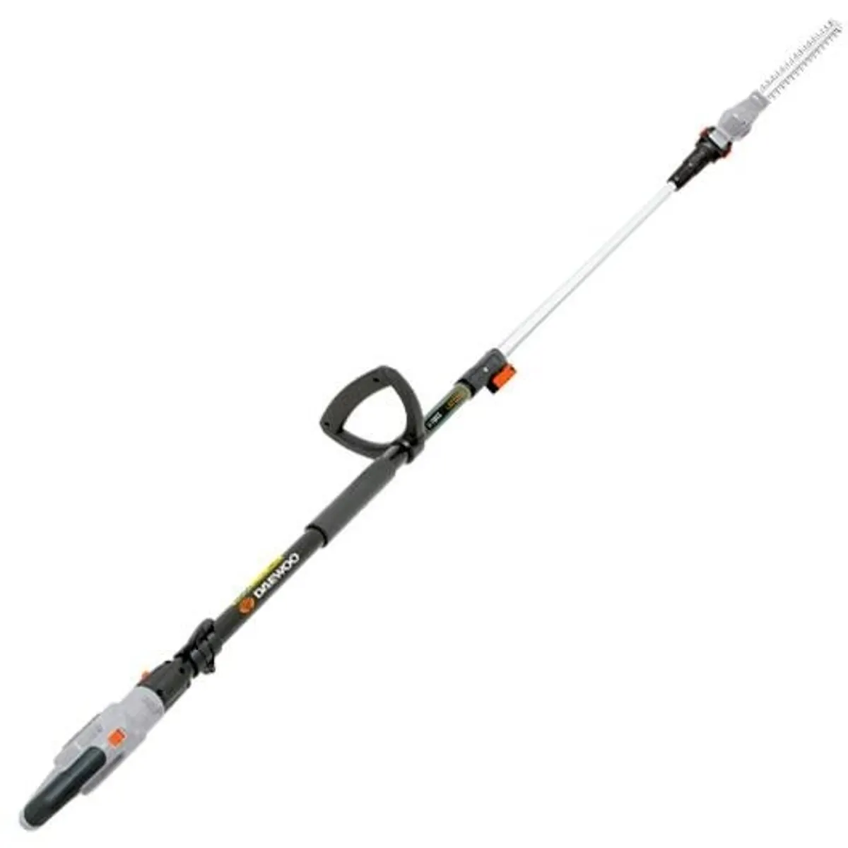 Daewoo DALPHT18-1 akkus magassági sövényvágó 18 V 415 mm 15 mm 35 perc 2.17-2.92 m 480 mm 16 mm akkumulátor és töltő nélkül #1