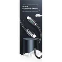 Usams SJ518USB01 USB-C és Lightning okoskábel textil borítású 120cm PD 20W #5