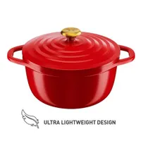 Tefal E2544655 nyeles lábas 4,7 L 24 cm kerámia belső bevonat öntött alumínium fedővel 250 C mosogatógép-barát #1