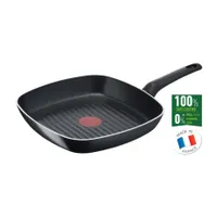 Tefal B5564053 Simple Cook grill serpenyő 26x26 cm titán bevonat alumínium thermo-pont