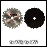 Einhell TE-CS 18/89 LI - SOLO Akkus mini körfűrész 89 mm fűrészlap, 28 mm vágásmélység, tengelyzár, porszívó adapter, Power X-Change #3