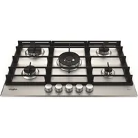 Whirlpool GMWL 728/IXL Beépíthető gázFőzőlap 73 cm W Collection iXelium 5 égő #1