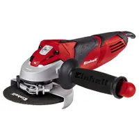 Einhell TE-AG 125-750 sarokcsiszoló 125 mm 750 W 230 V gyorsrögzítővel ellátott korongvédelem Softgrip markolat 3 pozíciós pótfogantyú #1