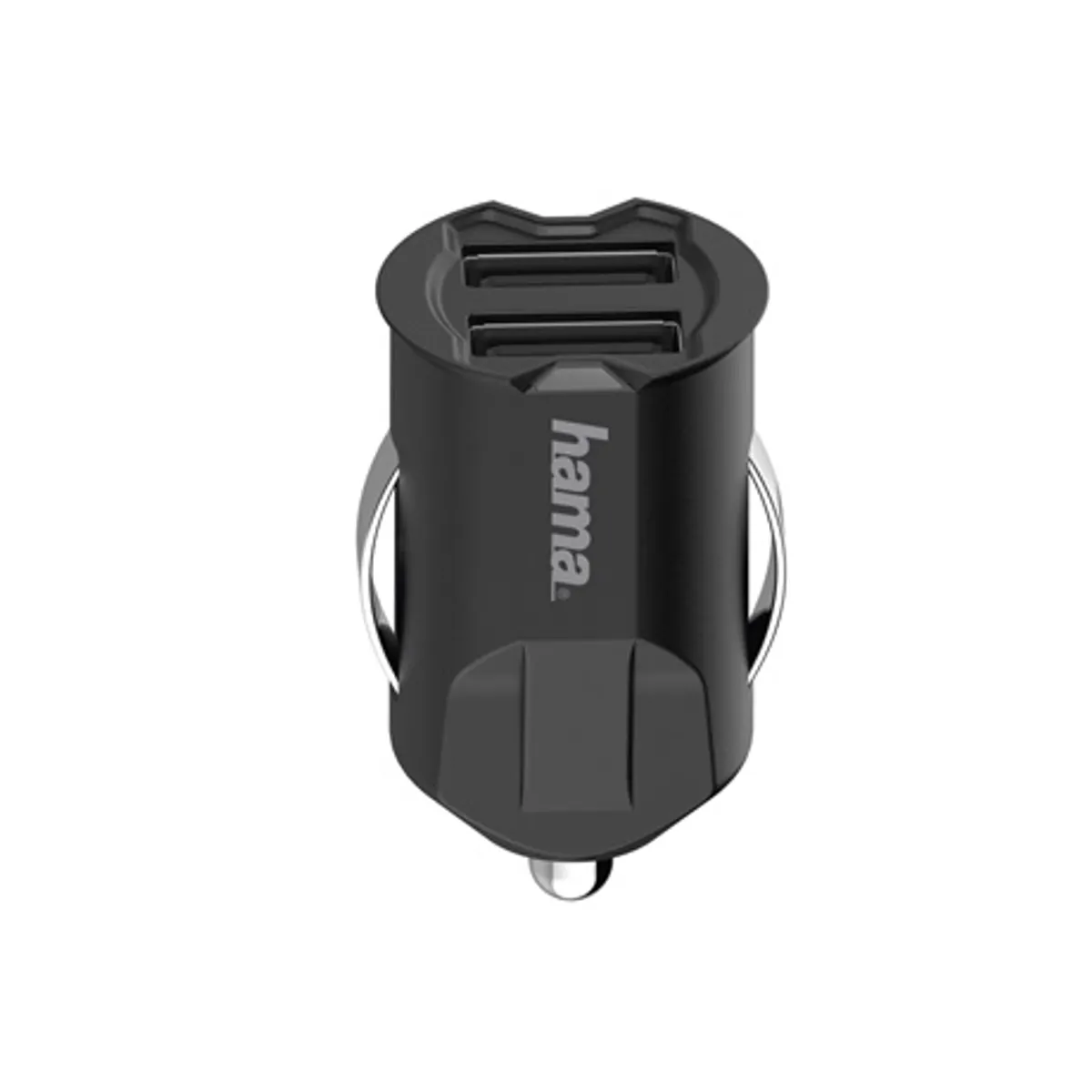 Hama 00200015 Autós töltő 2x USB 2.0, 10,5W, szivargyújtó, fekete #1