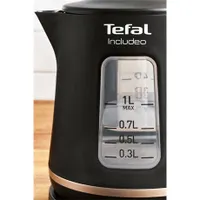 Tefal KI533811 Includeo vízforraló 1L fekete 360 fokos talp LED bekapcsoló #3