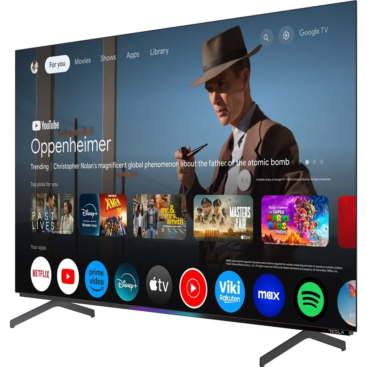 Tesla O55S949GUS OLED 55" 4K UHD Google TV Dolby Vision HDR 120 Hz #3
