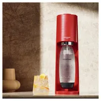 Sodastream TERRA RED CQC Terra piros Quick Connect 1L palack mosogatógépben mosható #5