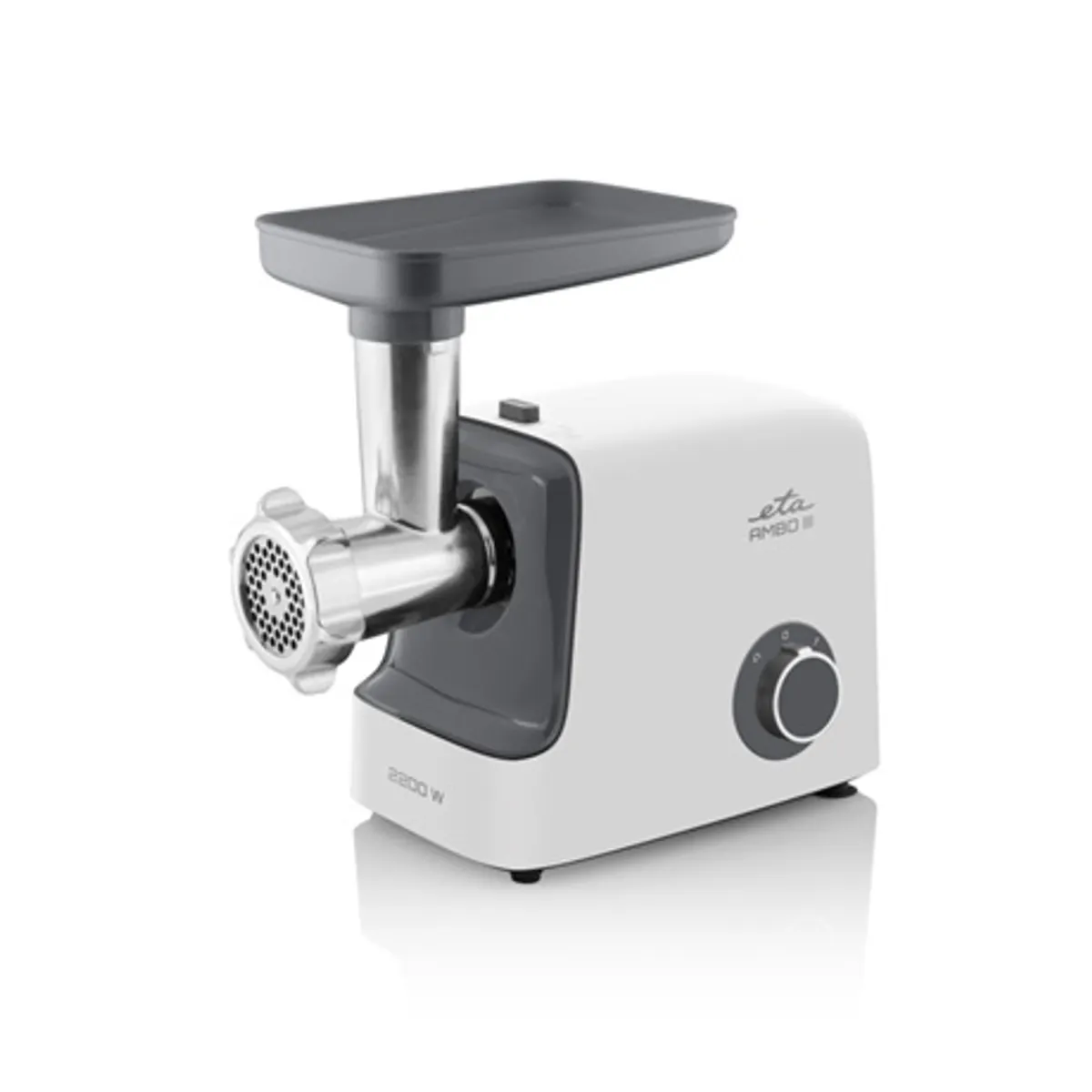 Eta 507590000 húsdaráló Ambo III 2200 W 2 sebesség reverse rozsdamentes acél kés kolbászbetét #1
